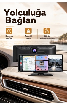 Kablosuz Carplay Li 10.2 İnç 4k Çift Kameralı Araç Multimedya Ekranı Diğer Kablosuz Carplay Li 10.2 İnç 4k Çift Kameralı Araç Multimedya Ekranı Diğer