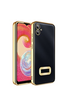Galaxy A06 Kılıf Kamera Korumalı Logo Gösteren Zore Omega Kapak Gold Galaxy A06 Kılıf Kamera Korumalı Logo Gösteren Zore Omega Kapak Gold