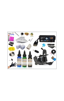 Xl-2249 Büyük Boyalı Dijital Tattoo Dövme Makinası Seti Xl-2249 Büyük Boyalı Dijital Tattoo Dövme Makinası Seti