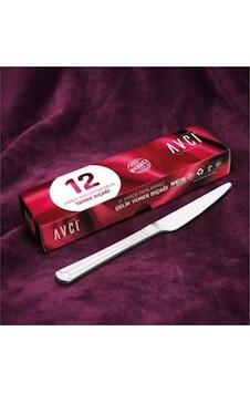 Avcı 614 Yakamoz Yemek Bıçağı 12 Li Gri Avcı 614 Yakamoz Yemek Bıçağı 12 Li Gri