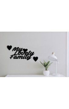 My Lavely Family-duvar Yazısı My Lavely Family-duvar Yazısı
