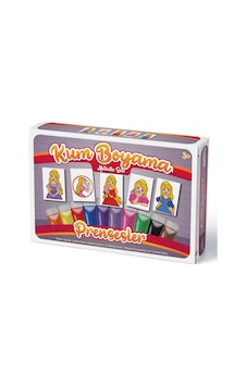 Prenses Kum Boyama Aktivite Seti 5'Li Paket Prenses Kum Boyama Aktivite Seti 5'Li Paket