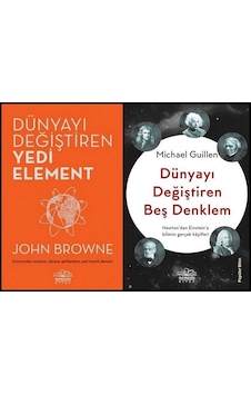 Dünyayı Değiştiren Beş Denklem-Yedi Element 2 Kitap Set Dünyayı Değiştiren Beş Denklem-Yedi Element 2 Kitap Set