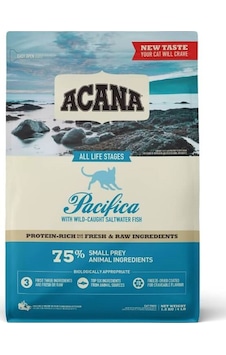 Acana Pacifica Balıklı Tahılsız Yetişkin Kedi Maması 1800 G Acana Pacifica Balıklı Tahılsız Yetişkin Kedi Maması 1800 G