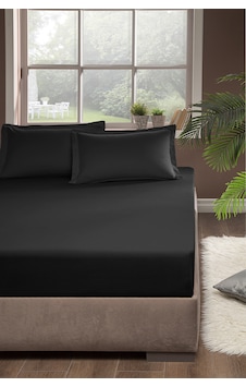Pierre Cardin Pamuk Lastikli Çarşaf 100x200 Siyah Siyah Pierre Cardin Pamuk Lastikli Çarşaf 100x200 Siyah Siyah