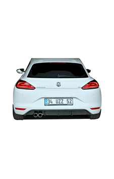 Volkswagen Scirocco (2015-2017) Arka Tampon Eki - Difüzör (plasti