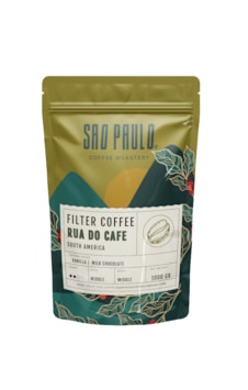 Sao Paulo Sao Poulo Rua Do Cafe Fılter Coffee 1000 Gram Filtre