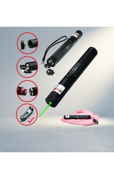 Uzun Mesafe Yeşil Lazer Pointer 100 Mw Şarjlı Model