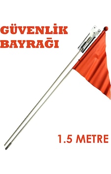 Carelle Bisiklet Güvenlik Bayrağı 1.5 Metre Turuncu Carelle Bisiklet Güvenlik Bayrağı 1.5 Metre Turuncu