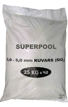 Superpool Filtre Temizle 3.0-5.0 Kuvars Kumu -25Kg Superpool Filtre Temizle 3.0-5.0 Kuvars Kumu -25Kg