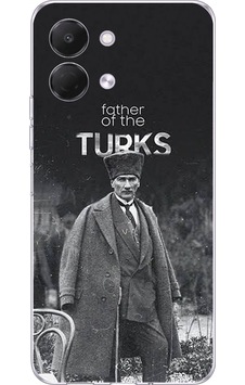 Tecno Spark Go 3 Uyumlu Atatürk'ün Mirası Baskılı Silikon Kılıf Renkli Tecno Spark Go 3 Uyumlu Atatürk'ün Mirası Baskılı Silikon Kılıf Renkli