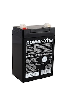 Power-xtra Ecolead - Pxec2.2-12 - 12v 2.2 Ah Kuru Akü - F1 Power-xtra Ecolead - Pxec2.2-12 - 12v 2.2 Ah Kuru Akü - F1