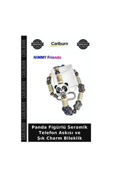 Panda Figürlü Seramik Telefon Askısı Ve Şık Charm Bileklik Çantaya Takılan Farklı Model Zincirli Süs Panda Figürlü Seramik Telefon Askısı Ve Şık Charm Bileklik Çantaya Takılan Farklı Model Zincirli Süs