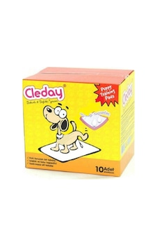Cleday Sızdırmaz Yavru Köpek Çiş Eğitim Pedi 10'lu 60 x 9 CM