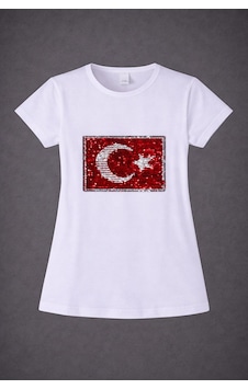 Dıgıl Kids Atatürk Ve Türk Bayrağı Motifli Kız Çocuk T-shirt Beyaz1 Dıgıl Kids Atatürk Ve Türk Bayrağı Motifli Kız Çocuk T-shirt Beyaz1