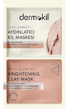 Dermokil Maske Leke Karşıtı Aydınlatıcı Maske 2x7.5 Ml Dermokil Maske Leke Karşıtı Aydınlatıcı Maske 2x7.5 Ml