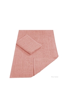 2 Li Banyo Ayak Havlusu %100 Pamuk 50x70 Cm Menesch Somon 2 Li Banyo Ayak Havlusu %100 Pamuk 50x70 Cm Menesch Somon