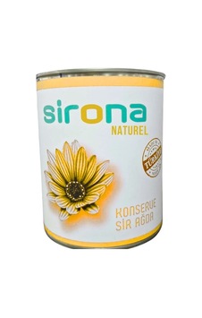 Sirona Konserve Natural Sarı 800ml. Sirona Konserve Natural Sarı 800ml.