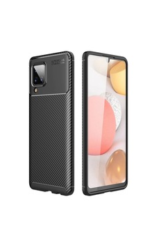 Samsung Galaxy M33 Kılıf Auto Focus Karbon Kapak - Siyah Düz Renkli Samsung Galaxy M33 Kılıf Auto Focus Karbon Kapak - Siyah Düz Renkli