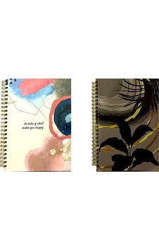 Lizy Defter Sert Kapak A5 Spiralli Çizgili 80 Yaprak 1 Adet Lizy Defter Sert Kapak A5 Spiralli Çizgili 80 Yaprak 1 Adet