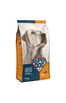 Super Dog Biftekli Yetişkin Köpek Maması 15 KG