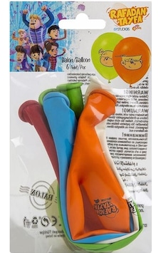 Rafadan Tayfa 6'lı Balon Rafadan Tayfa 6'lı Balon