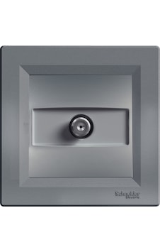 Schneider Asfora Plus Çelik Uydu F Kollektörlü Sat Prizi Sonlu Çe Schneider Asfora Plus Çelik Uydu F Kollektörlü Sat Prizi Sonlu Çe