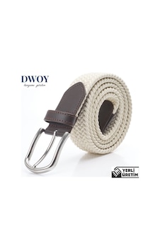 Dwoy Elastik Örgü Kemer Krem-932 Bej Dwoy Elastik Örgü Kemer Krem-932 Bej
