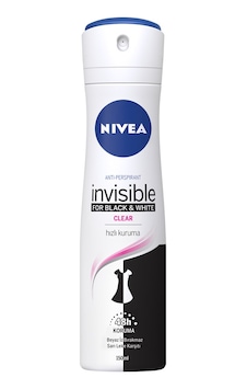 3 Adet Nivea Deodorant Invisible Black&white Clear 150 Ml