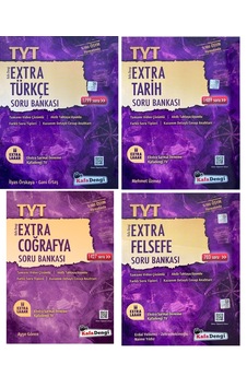 Kafadengi 2024 Tyt Türkçe + Tarih + Coğrafya + Felsefe Extra Soru Seti 4 Kitap Kafadengi 2024 Tyt Türkçe + Tarih + Coğrafya + Felsefe Extra Soru Seti 4 Kitap