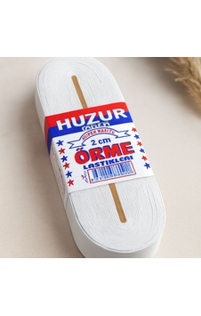 Yassı Geniş Paça Lastik 2 Cm Beyaz - 10 M Çok Renkli Yassı Geniş Paça Lastik 2 Cm Beyaz - 10 M Çok Renkli