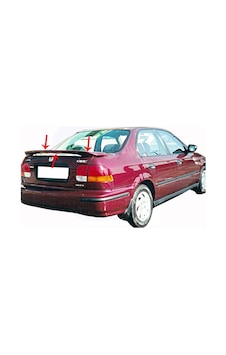 Honda Civic 6 Spoiler Bagaj Yüksek (Işıklı) Fiber 1995-2001