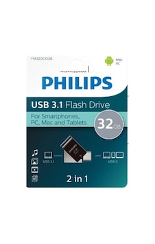 Fm32dc152b/00 32gb 2 In 1 Type-c/usb 3.1 Siyah Gri Usb Bellek Fm32dc152b/00 32gb 2 In 1 Type-c/usb 3.1 Siyah Gri Usb Bellek