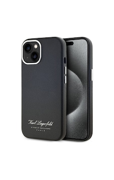 Apple Uyumlu iPhone 14 Kılıf Karl Lagerfeld Lisanslı Kl Yazılı Hotel Kapak Siyah Apple Uyumlu iPhone 14 Kılıf Karl Lagerfeld Lisanslı Kl Yazılı Hotel Kapak Siyah