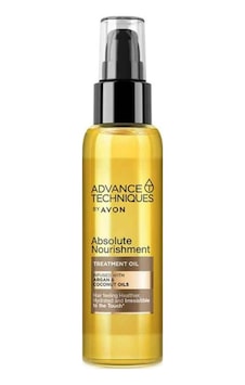 Avon Advance Techniques Argan ve Hindistan Cevizi Yağı İçeren Saç Bakım Yağı 100 ML Avon Advance Techniques Argan ve Hindistan Cevizi Yağı İçeren Saç Bakım Yağı 100 ML