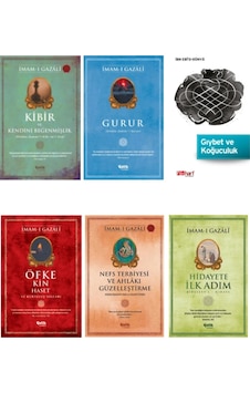 Imamı Gazali Seti Kibir-gurur-gıybet Koğuculuk-öfke Ve Kin 6'set Imamı Gazali Seti Kibir-gurur-gıybet Koğuculuk-öfke Ve Kin 6'set