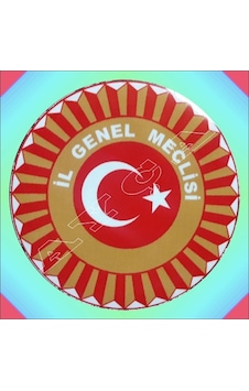 Il Genel Meclisi Araç Stikiri Çok Renkli Il Genel Meclisi Araç Stikiri Çok Renkli