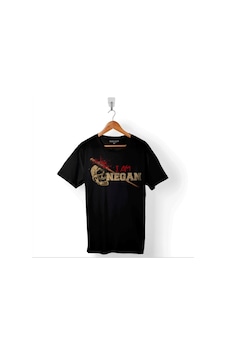 I Am Negan The Walking Dead Yürüyen Ölüler Baskılı Tişört Unisex T-shirt 001 I Am Negan The Walking Dead Yürüyen Ölüler Baskılı Tişört Unisex T-shirt 001