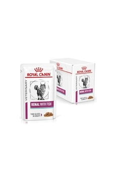 Royal Canin Renal Fish Balıklı Kedi Yaş Maması 85 Gr X 12 Adet Böbrek Destekli Yaş Diyet Royal Canin Renal Fish Balıklı Kedi Yaş Maması 85 Gr X 12 Adet Böbrek Destekli Yaş Diyet