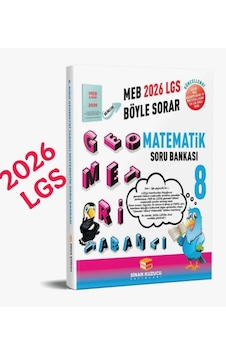 Sinan Kuzucu Yayınları 2026 Lgs Geometri Tabanlı Matematik Soru Bankası Sinan Kuzucu Yayınları 2026 Lgs Geometri Tabanlı Matematik Soru Bankası