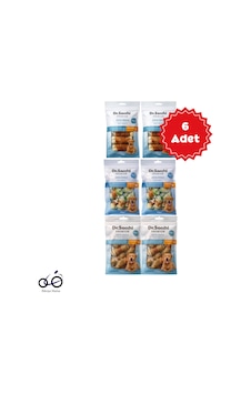 Dr.sacchi Premium Tavuk Sargılı Sığır Derisi Karışık Tahılsız Köpek Ödülü 100gr 6 Adet