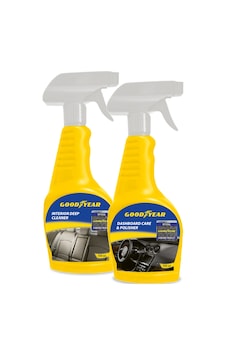 Goodyear Goodyear Torpido Cilası Ve Döşeme Temizleyici Seti 500 Ml Goodyear Goodyear Torpido Cilası Ve Döşeme Temizleyici Seti 500 Ml
