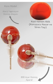 Sertifikalı Gerçek Kızıl Yemen Akik Taşı Nokta Doğal Taş Küpe Çok Renkli Sertifikalı Gerçek Kızıl Yemen Akik Taşı Nokta Doğal Taş Küpe Çok Renkli