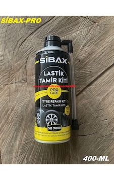 Sibax Pro 400ml Lastik Tamir Spreyi Tamir Köpüğü Lastik Yapıştırıcı Sprey