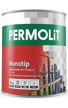 PERMOLİT MONOTİP ANTİPAS PARLAK SİYAH 2.5LT PERMOLİT MONOTİP ANTİPAS PARLAK SİYAH 2.5LT
