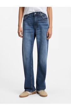 Boss Koyu Mavi Kadın %100 Pamuk Denim Pantolon 50552376 Boss Koyu Mavi Kadın %100 Pamuk Denim Pantolon 50552376