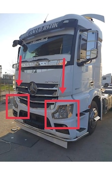 Actros Far Kromları Actros Far Kromları