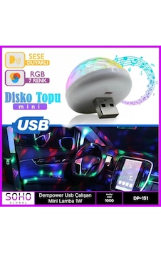 Usb Mini Led 4w Rpg Özellikli