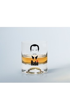 Bk Home Renkli Baskılı Godfather Baba Tasarımlı Viski Bardağı-12 Bk Home Renkli Baskılı Godfather Baba Tasarımlı Viski Bardağı-12