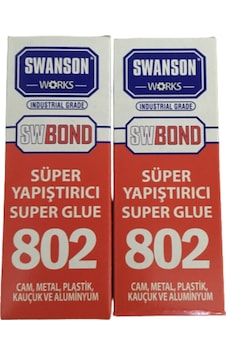 Swanson Works 802 Süper Yapıştırıcı 20 Gr 2 Adet